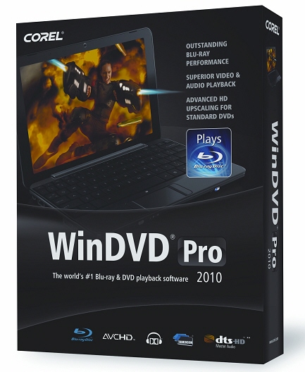 Corel WinDVD 2010 Pro RUS + crack ключ скачать бесплатно - Вин ДВД 10.05