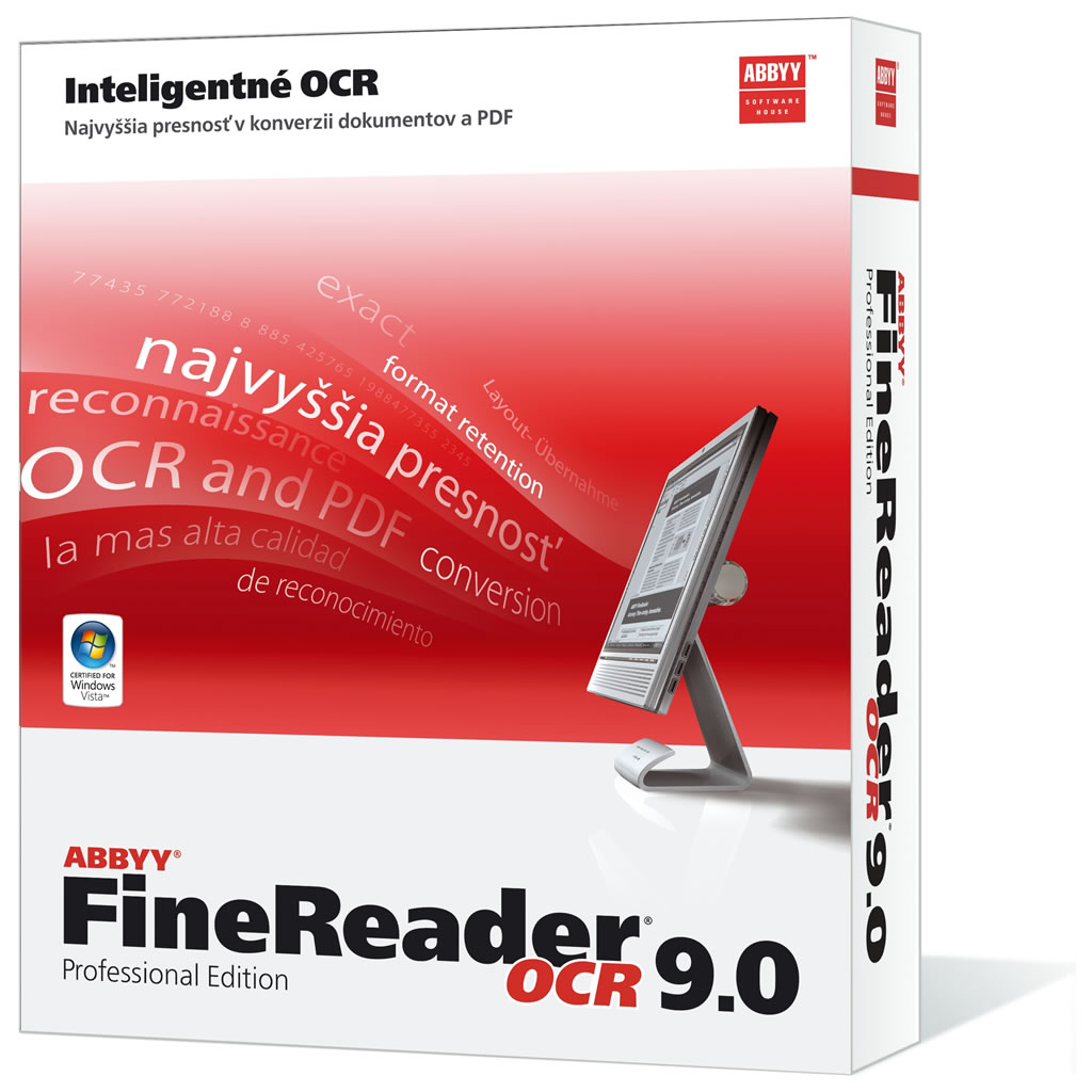 ABBYY FineReader 9.0.0.724 Pro Rus - Файн ридер 9.0 скачать бесплатно распознаватель текста