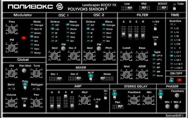 SyncerSoft Polyvox Station VSTi 2.01 - синтезатор Поливокс скачать