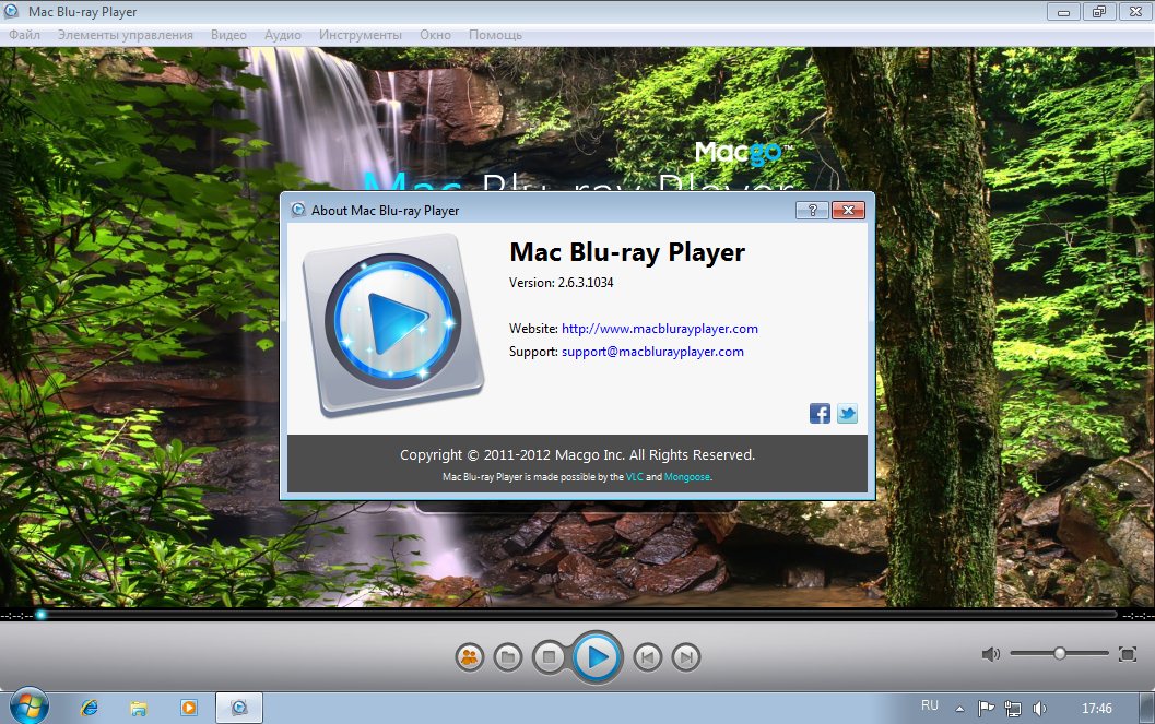 Mac Blu-ray Player 2.6.3 RUS скачать бесплатно - Мак блюрей плеер