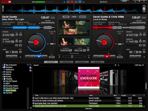 Atomix Virtual DJ Pro 7.0.2 build 347 RUS + crack скачать бесплатно Атомикс 7