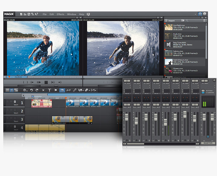 MAGIX Video Pro 10 скачать бесплатно - мощный видеоредактор