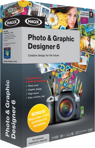 MAGIX Xara Photo & Graphic Designer 6.1.2 Multi скачать бесплатно 