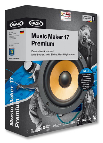 Magix Music Maker 17 Premium + crack serial скачать бесплатно