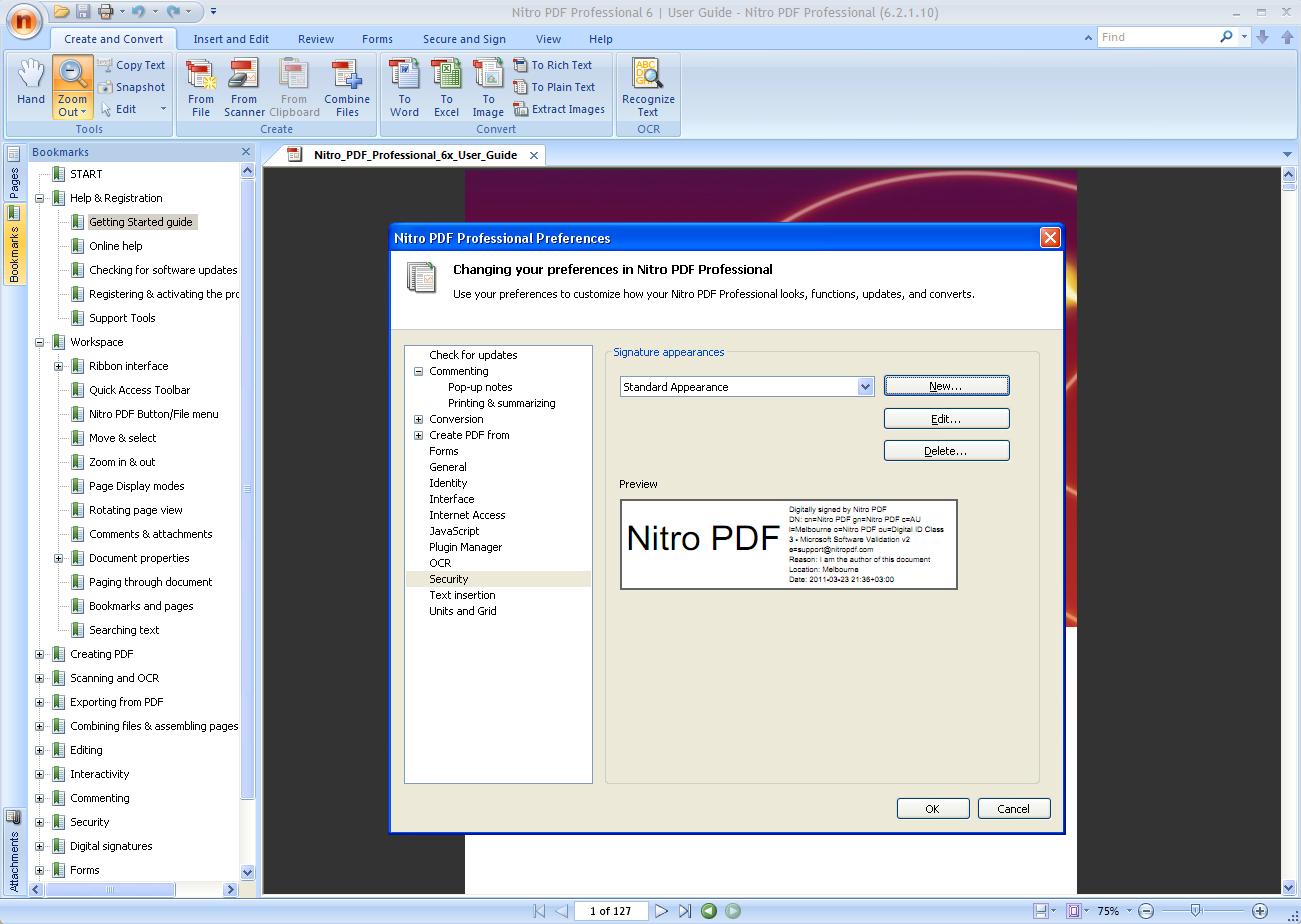 Nitro PDF Professional 14.10.0.21 download the new version for mac