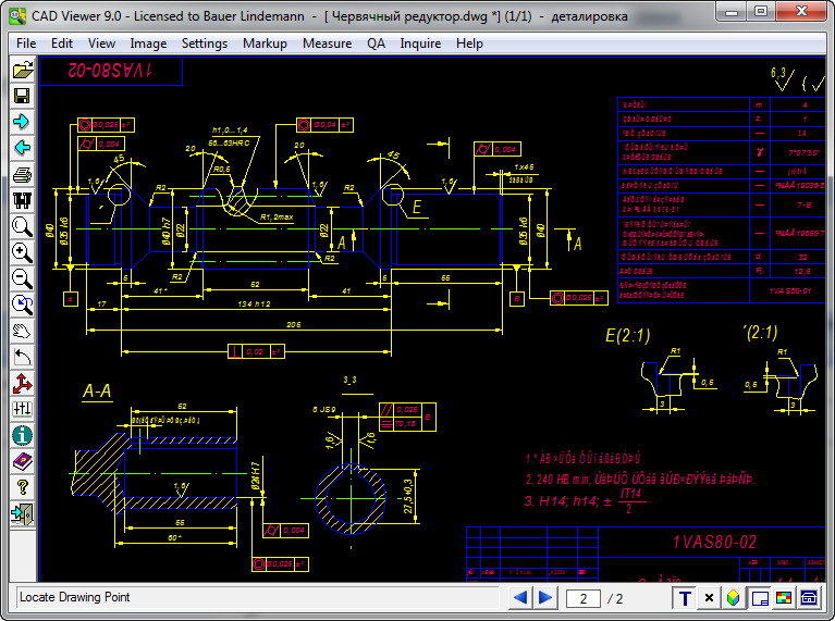 CAD Viewer 9.0 + crack - просмотр DXF и DWG файлов скачать бесплатно