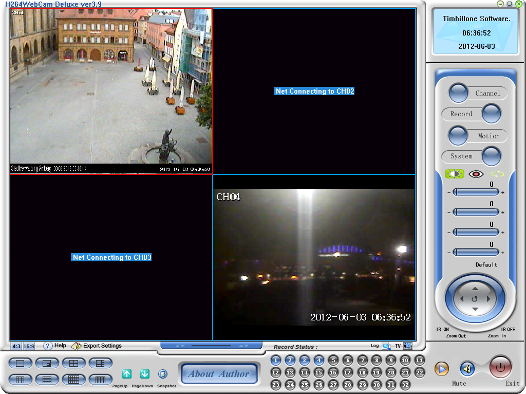 H264 WebCam 3.9 программа для работы с веб камерой