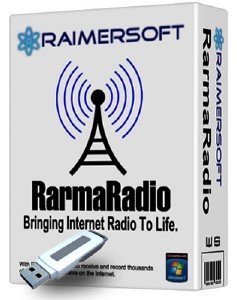 RarmaRadio 2.58.1 UnaTTended by Diablik94 Rus - программа для прослушивания и записи интернет-радиостанций